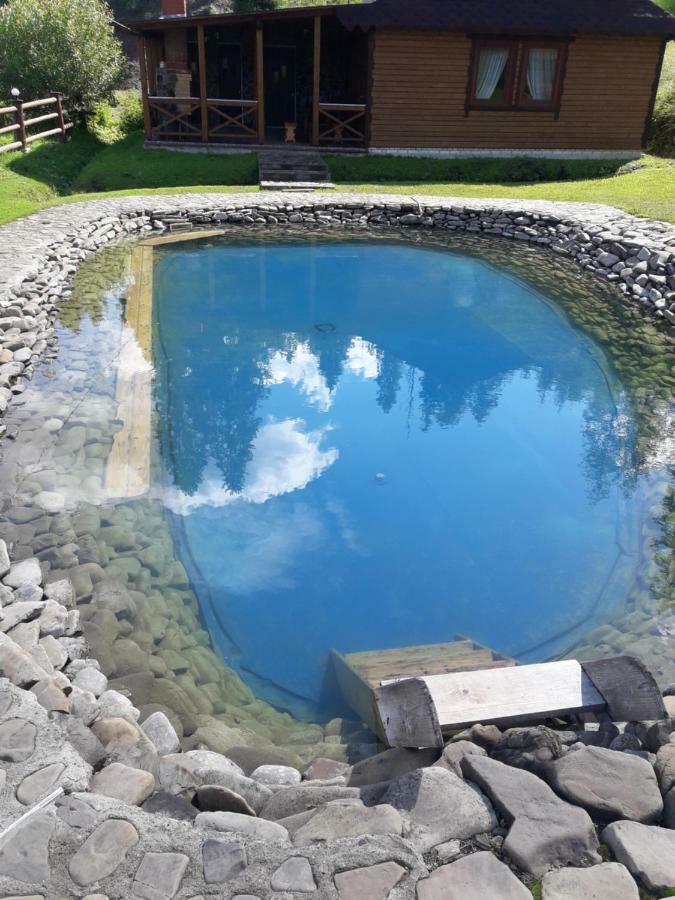 Lisoviy Zatyshok, Z Vidkrutum Litnim Baseynom Hotel Slavske Exterior photo